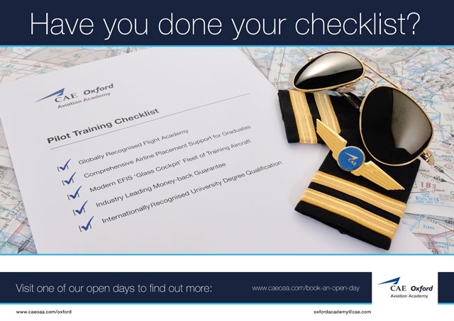 Double page spread advert